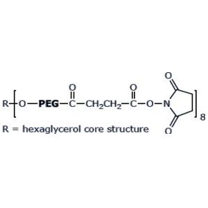 8arm PEG Succinimidyl Succinate (hexaglycerol)