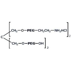 (HO)2-4ARMPEG-(NH2HCl)2