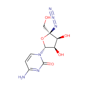 4'-疊氮基胞嘧啶核苷