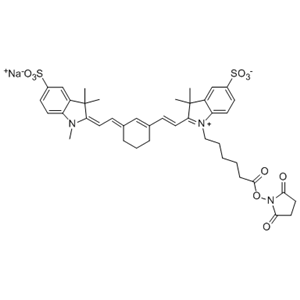 Sulfo-Cyanine7 NHS ester，Sulfo-Cy7 NHS ester