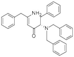 (S,Z)-5-氨基-2-(二芐基氨基)-1,6-二苯基己-4-烯-3-酮