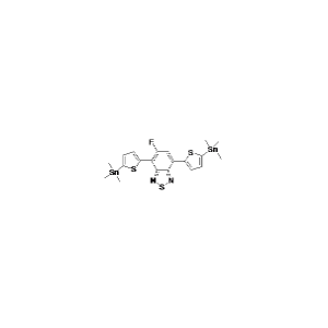 4,7-二(5-三甲基錫噻吩基-2-)-5-氟-2,1,3-苯并噻二唑