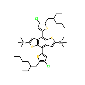 (4,8-二(4-氯-5-(2-乙基己基)噻吩-2-基)苯并[1,2-b:4,5-b']二噻吩-2,6-二基)雙三甲基錫