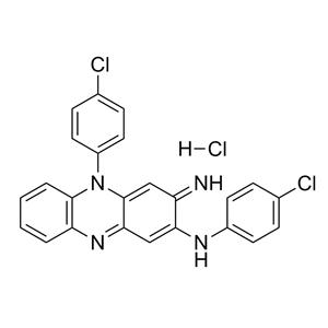 2-(4-chloranilino)-3,5-dihydro-5-(4-chlorphenyl)-3-iminophenazine hydrochloride