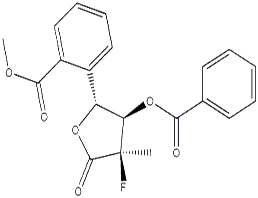 (2R)-2-脫氧-2-氟-2-甲基-D-赤式戊糖酸 GAMMA-內(nèi)酯 3,5-二苯甲酸酯