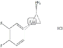 (1R,2S)-REL-2-(3,4-二氟苯基)環(huán)丙胺鹽酸鹽