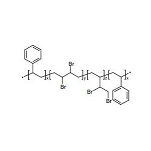 Brominated butadiene styrene copolymer