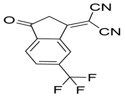 2-（3-氧代-6-（三氟甲基）-2,3-二氫-1H-茚滿-1-亞烷基）丙二腈