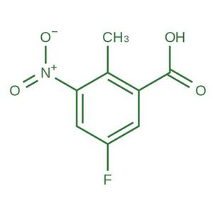 5-氟-2-甲基-3-硝基苯甲酸