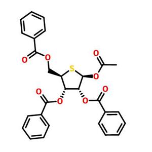 2,3,5-三-O-苯甲?；?1-O-乙酰基-4-硫-D-核糖