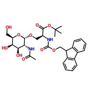 O-[2-(乙酰氨基)-2-脫氧-ALPHA-D-吡喃半乳糖基]-N-[(9H-芴-9-基甲氧基)羰基]-L-絲氨酸叔丁酯