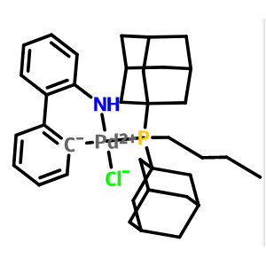 氯[(正丁基二(1-金剛烷基)膦)-2-(2-氨基聯(lián)苯)]鈀(II)