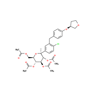 D-?Glucitol, 1,?5-?anhydro-?1-?C-?[4-?chloro-?3-?[[4-?[[(3S)?-?tetrahydro-?3-?furanyl]?oxy]?phenyl]