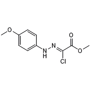 (Z)-2-氯-2-(2-(4-甲氧基苯基)亞肼基)乙酸甲酯