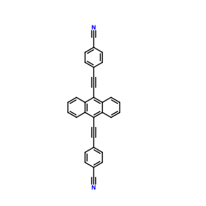 4,4'-(anthracene-9,10-diylbis(ethyne-2,1-diyl))dibenzonitrile