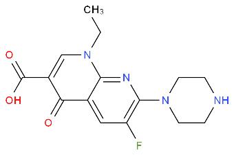 依諾沙星分子結(jié)構(gòu)式