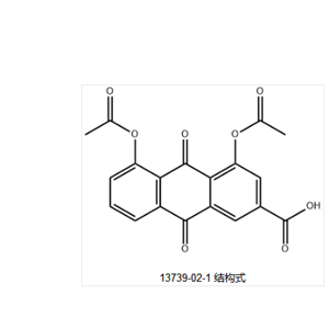 1,8-二乙酰基-3-羧基蒽醌