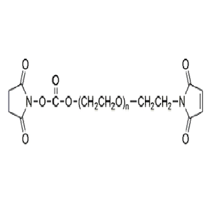 α-琥珀酰亞胺碳酸酯基-ω-馬來(lái)酰亞胺基聚乙二醇