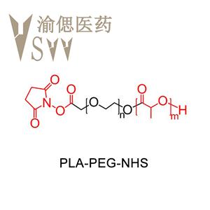 科研用 羥基琥珀酰亞胺酯-聚乙二醇-聚乳酸,PLA-PEG-NHS