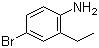 CAS 登錄號(hào)：45762-41-2, 4-溴-2-乙基苯胺