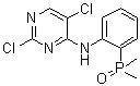 CAS 登錄號(hào)：1197953-49-3, 2,5-二氯-N-[2-(二甲基亞膦酰)苯基]-4-嘧啶胺