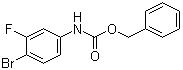 CAS 登錄號：510729-01-8, (4-溴-3-氟苯基)氨基甲酸芐酯