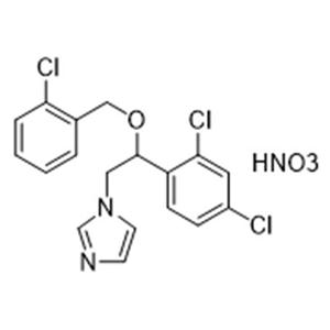 （±）-1-[2,4-二氯-β-（2-氯化芐氧基）苯乙基]咪唑硝酸鹽