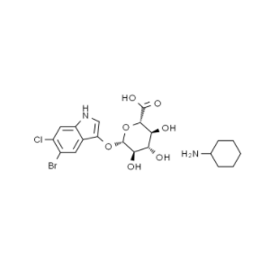 5-溴-4-氯-3-吲哚基-β-D-葡萄糖苷酸環(huán)己銨鹽