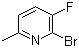 CAS 登錄號：374633-36-0, 2-溴-3-氟-6-甲基吡啶