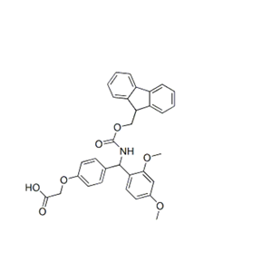 4-[(2,4-二甲氧基苯基)(Fmoc-氨基)甲基]苯氧乙酸