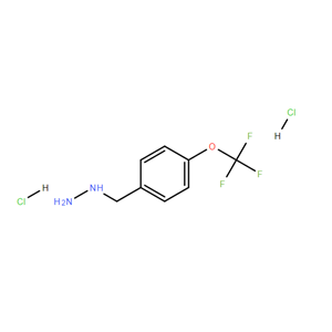 (4-(Trifluoromethoxy)benzyl)hydrazine dihydrochloride