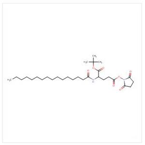 NΕ-棕櫚?；?L-谷氨酸Γ-琥珀酰亞胺基-Α-叔丁酯