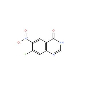 7-氟-6-硝基-4-羥基喹唑啉