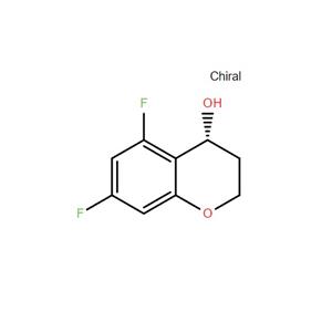 特戈拉贊中間體；R-5,7-二氟苯并二氫吡喃-4-醇