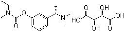 CAS 登錄號：129101-54-8, 酒石酸卡巴拉汀, (S)-N-乙基-N-甲基氨基甲酸-3-[(1-二甲氨基)乙基]苯酯酒石酸鹽