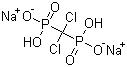 CAS 登錄號(hào)：22560-50-5, 氯屈膦酸二鈉