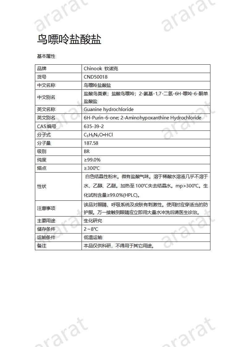 CND50018  鳥(niǎo)嘌呤鹽酸鹽_01.jpg