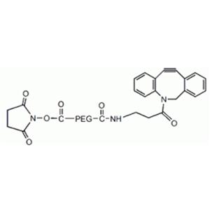 二苯基環(huán)辛炔PEG琥珀酰亞胺酯；二苯基環(huán)辛炔聚乙二醇活性酯