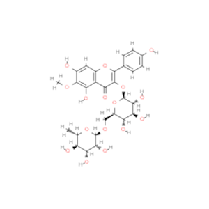 6-甲氧基山柰酚-3-O-蕓香糖苷；403861-33-6