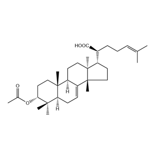 3α-乙?；?苷遂-7,24二烯-21-酸