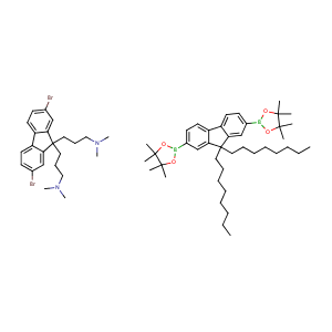 聚[(9,9-二(3'-(N,N -二甲氨基)丙基)芴基-2,7-二基)-alt-[(9,9-二正辛基芴基-2,7-二基)