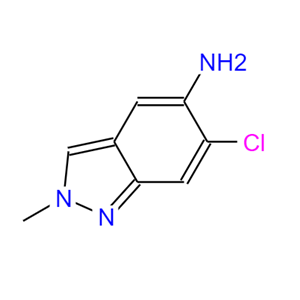 6-氯-2-甲基-2H-吲唑-5-胺