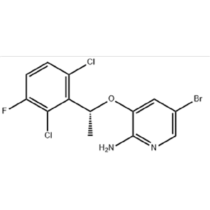 [5-溴-3-[(1R)-(2,6-二氯-3-氟苯基)乙氧基]吡啶-2-基]胺