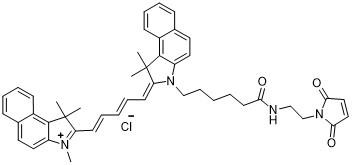 Cy5.5-馬來酰亞胺,Cyanine5.5 maleimide,1593644-50-8