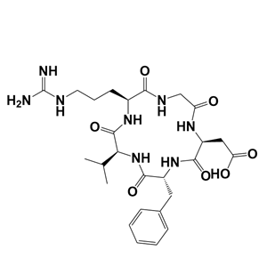 細(xì)胞粘附抑制劑多肽cyclo (Arg-Gly-Asp-d-Phe-Val)/137813-35-5