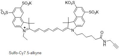 Sulfo-Cyanine7.5 alkyne