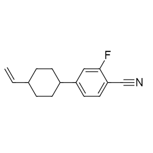 反式-2-氟-4-(4-乙烯基-環(huán)己基)-苯甲腈；3-氟-4-氰基苯基環(huán)己基乙烯