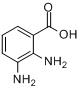 CAS:603-81-6_2,3-二氨基苯甲酸的分子結(jié)構(gòu)