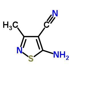 3-甲基-4-氰基-5-氨基異噻唑