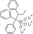 CAS:65859-86-1|三苯基正丁基硼酸鋰的分子結(jié)構(gòu)